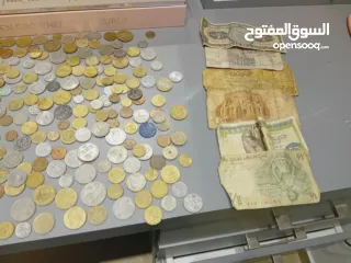  1 عملات أوراق ومعدني