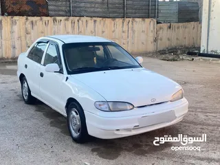  1 هونداي اكسنت 96 اتوماتيك للبيع
