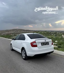  4 سكودا رابيد موديل 2015 ديزل اصل برايفت يد ثانية محرك 1600 جير عادي