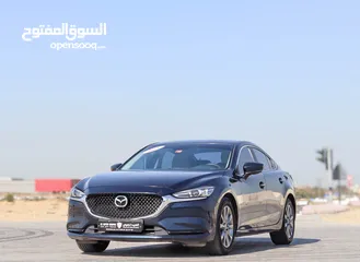  3 Mazda 6  2021 2.5 L GCC accident-free  in excellent condition  1153 P.M