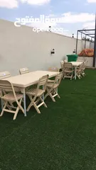  9 طاولات وكراسي طوي خارجي وداخلي