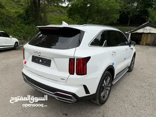  8 كيا سورينتو 2023 هايبرد  (Haybrid HEV). AWD 4/4كهرباء+بنزين  1600cc بزنس