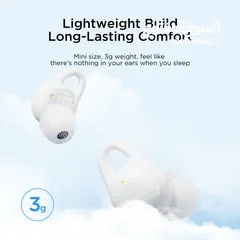  2 سماعات جويروم JOYROOM Cozydots JR-TS2 – راحة تامة ونوم هانئ بتقنية إلغاء الضوضاء النشطة