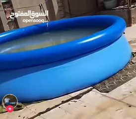  1 مسبح كبير مترين