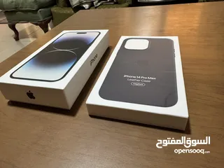  1 iPhone 14 pro max بحالة الجديد