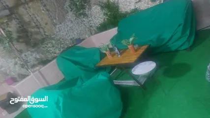  6 كفرات وتر بروف لحماية الرتان والمراجيح والكراسي وعش البلبل والجلسات الخارجية والباربيكيو