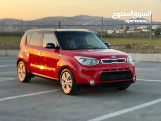  4 كايا سول ( لونين ) بنزين اتوماتيك فل بدون فتحة  2015