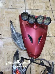  1 قطع سكوتر هيرو مستعملة للبيع