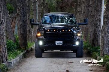  3 Dodge ram black edition dodge ram 2018   ممشى قليل ( غير قابل للبدل او التقسيط)