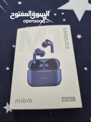  1 سماعة Mibro Earbuds M1 قوية جدا