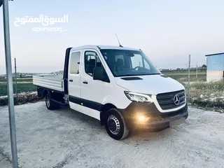  2 مرسيدس 519 موديل 2021 ترخيص 2020 محوله ضفه جاهز نازله