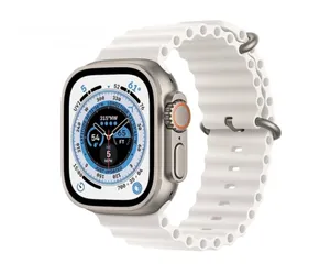  6 APPLE WATCH ULTRA 2 49mm ابل واتش ألترا 2 حجم 49  مسكره فلكرتونه كفاله ابل سنه 12 شهر