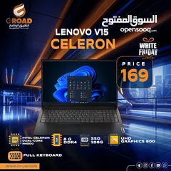  1 لابتوب لينوفو آيديا باد   LENOVO IDEAPAD CELERON   عروض الجمعة البيضاء