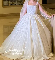  1 Elegant Wedding Dress From Turkey—Like New