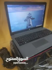  1 لابتوب hp اي فايف الجيل العاشر شبه جديد فقط 750 شيكل