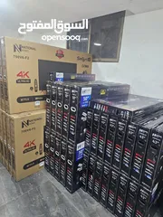  2 شاشه ناشونال سونيك Full HD  smart مع قاعده جداريه فقط