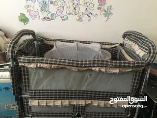  5 سرير مع هندول للاطفال والرضع مدمج