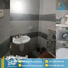  14 شقه مفروشه للايجار  واسعه للايجار البيره قرب الصحه  مناسبة جدا لعائله