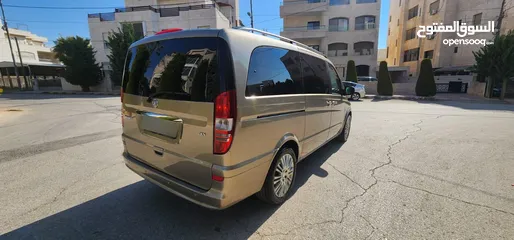  5 كاش أو اقساط من المالك باص مرسيدس فيانو VIANO VIP اصلي  بنزين 7 مقاعد فل كامل أعلى صنف فيانو فيتو