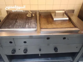  1 غريل صاج وشاركول فرن فريزر شواية شاورما عدد 2 + شواية دجاج 6 اسياخ + ماكينة جبنة سائلة صناعة تركية