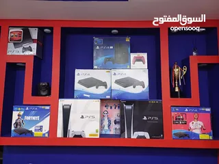  4 بلاي فور ps4 جهاز بلاستيشن 4 وكاله مع جميع اغراضو