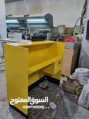  16 كاونترات  استقبال 120سم شامل التوصيل والتركيب مع إمكانية اختيار اللون والموديل المناسب