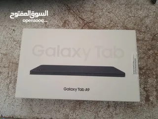  1 Samsung galaxy Tab A9 New with cartoon closed