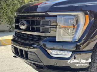  18 2022 FORD F-150 Platinum Hybrid Black-Edition