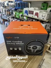  9 ستيرنج جيمنج لاجهزة ps3 + ps4 +pc +xbox جير عادي واتوماتيك PXN racing wheel