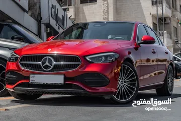  1 Mercedes C200 2022 Mild hybri   عداد صفر  Zero Mileage