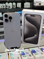  4 Apple Iohone 15 Promax(256GB 15 برو ماكس (256) جيجا وارد الشرق الاوسط
