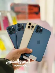  4 على الفحص ايفون 12 برو ماكس جيجا 256 بطارية  75 هدية شاحن الاصلي و كفر ولزقه متوفر توصيل