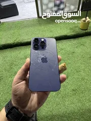  8 iPhone 14 Pro 512GB مغير بطاريه اصلي