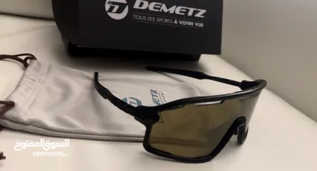  3 نظارات لركوب الدراجات الهوائية و الدباب  DEMETZ