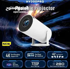  2 بروجكتر ULTRA HD بروجكتر يغنيك كليا علي الشاشة بدقة full HD يعمل بنظام Android TV & ios