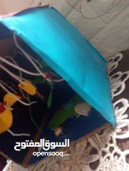  2 حوض سمك من الكرتون وورق