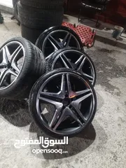  16 جنطات مرسيدس amg قياس 19 و 20