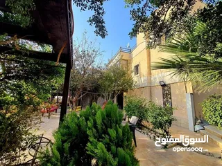  12 فيلا للبيع في أجمل المواقع في عمان تبعد عن الدوار السابع 15 دقيقه اطلاله مميزه على جبال فلسطين