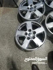  3 جنط جيب شيروكي 2011 إلى 2015 الأصلي أمريكي مع طاسات