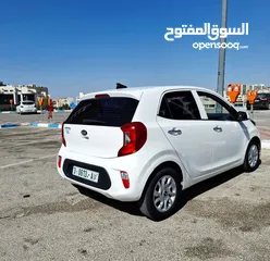  5 كيا بيكانتو 2020 فل بصمة  عداد قليل ( 50 ) ألف كيلو