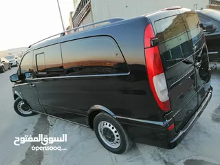  8 باص مرسيدس فيتو 2013 ديزل مواصفات فيانو شصي طويل مميز وسعر لقطه