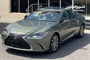  4 لكزس ES300H موديل 2020 بحال الوكاله فحص كامل تب نظافه عداد قليل جمرك للبيع باقل من سعر السوق