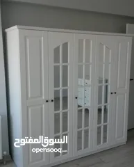  22 خزائن ملابس خشب لامنيت 18م او لاتيه حسب الطلب جميع المقاسات الون اختياري