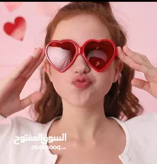  4 New arrival women and man heart glasses with premium quality now available in Oman order now