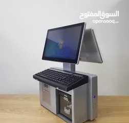  1 جهاز كاشير كامل عدد 2
