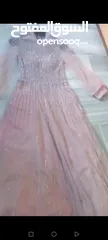  7 فستان سهره لون سومو للبيع مقاس ميديوم سمول