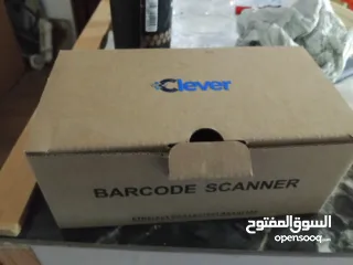 2 قارئ باركود سلكي ماركة كليفر العالمية للبيع