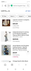  10 Lladro Someone to Look up to Mother Figurine 6771