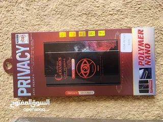  6 لزقة سامسونج s22 Ultra  / s23 Ultra/ s24 Ultra  من نوع JOYROOM العادية + لزقة Privacy ...