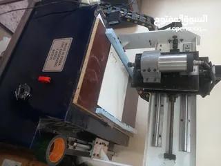  2 مكينة cnc مساحة القص 30×30سم